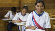 students in a classroom ©UNESCO/Andrés Pascoe